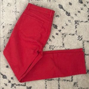 J Brand Fiery Red Jeans Size 28